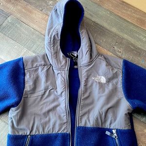 The North Face hooded Denali boys medium
